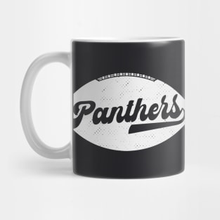 Retro Panthers Football Mug